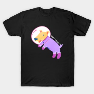 Happy Space Dog T-Shirt